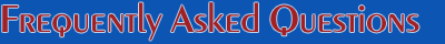 Frequently Asked Questions